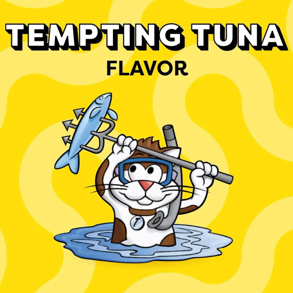 Hot Classic Tempting Tuna Flavor Soft & Crunchy Cat Treats Treats Crunchy, Soft, Lickable, Etc.