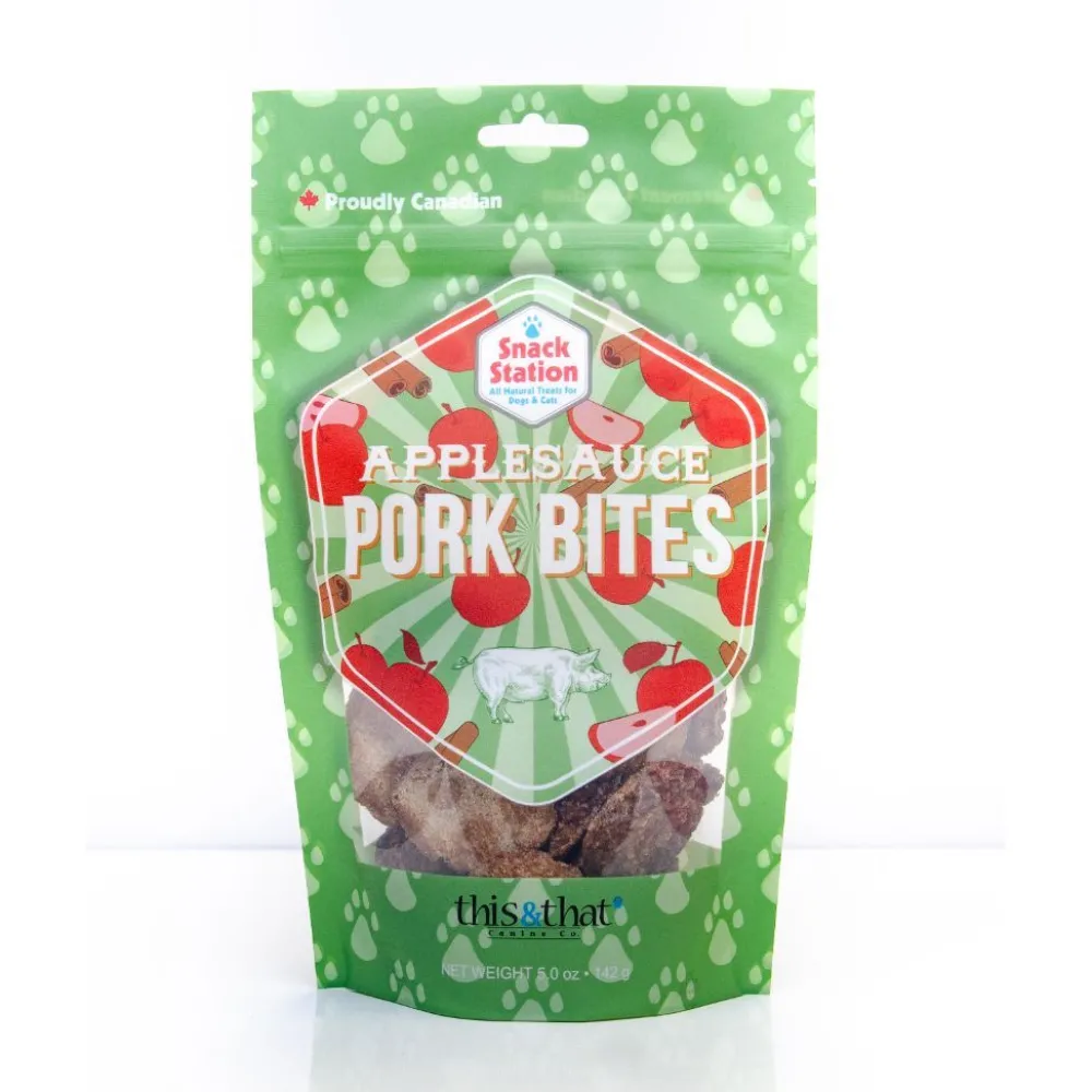 Hot Snack Station Applesauce Pork Bites Treats Treats & Chews