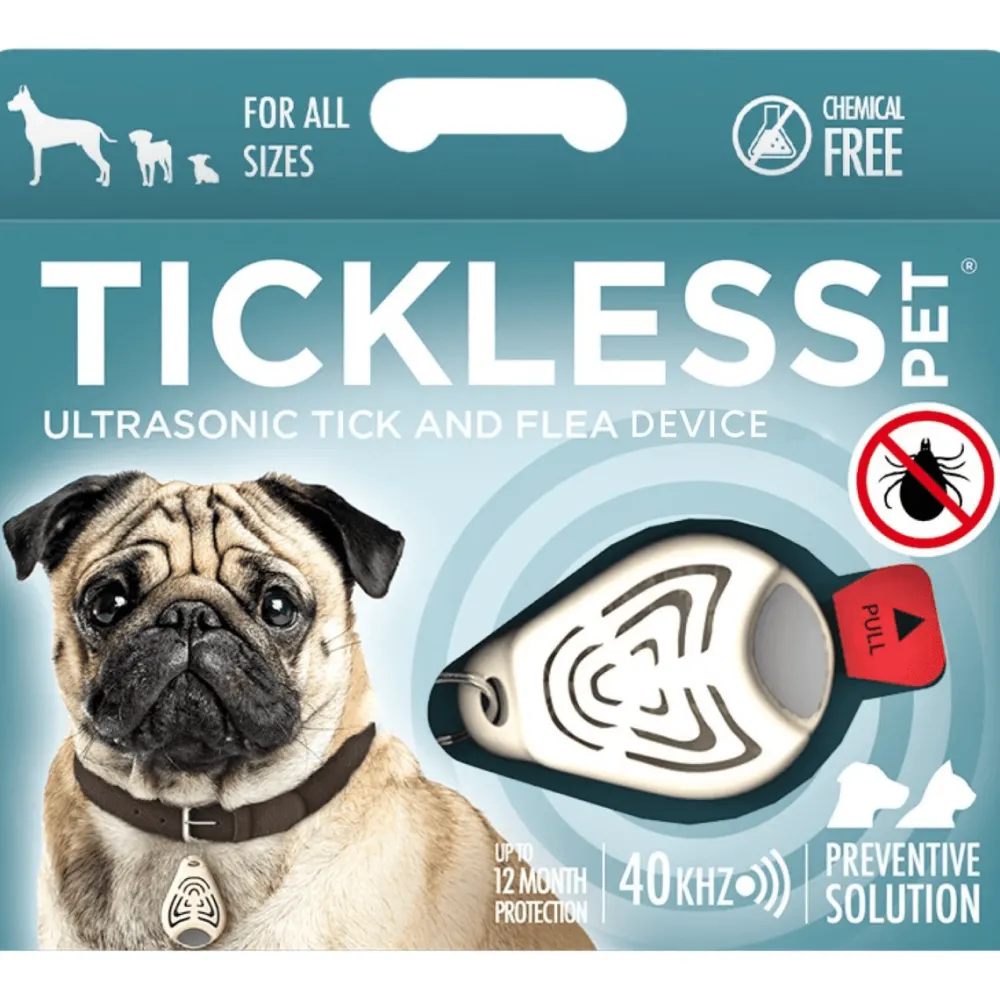 Sale Tickless Classic Pet Natural Ultrasonic Tick & Flea Repeller for Cats & Dogs Supplies Leashes, Collars, Beds, Flea & Tick, Etc.