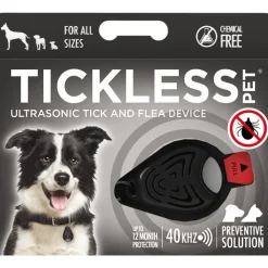 Sale Tickless Classic Pet Natural Ultrasonic Tick & Flea Repeller for Cats & Dogs Supplies Leashes, Collars, Beds, Flea & Tick, Etc.