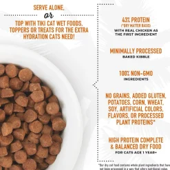 Hot Born Carnivore High Protein Chicken & Egg Dry Food Dry Cat Food