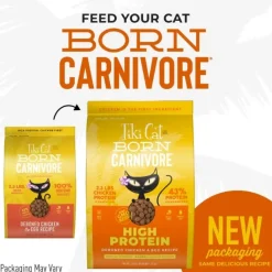 Hot Born Carnivore High Protein Chicken & Egg Dry Food Dry Cat Food