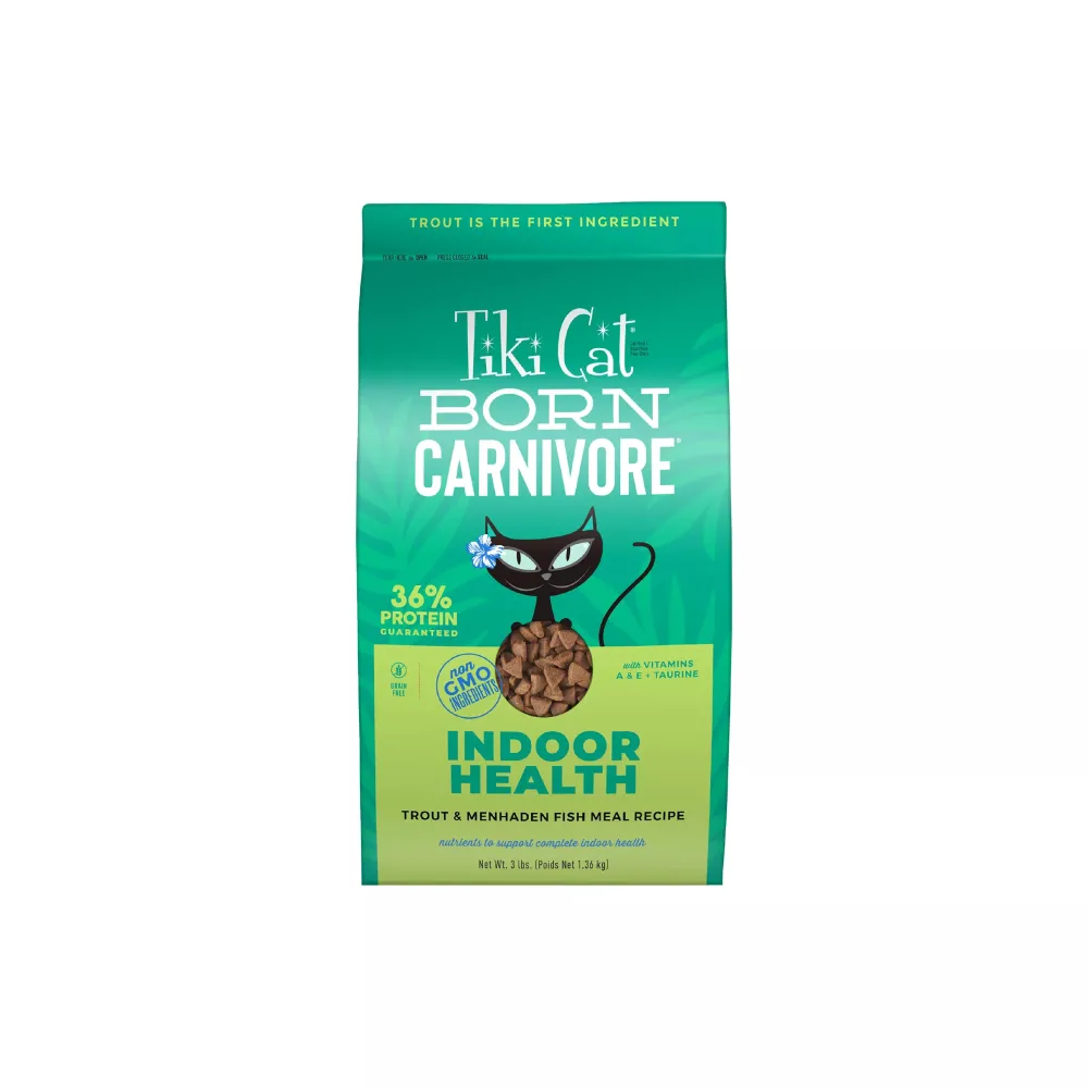 Hot Born Carnivore Indoor Trout & Menhaden Fish Dry Food Dry Cat Food