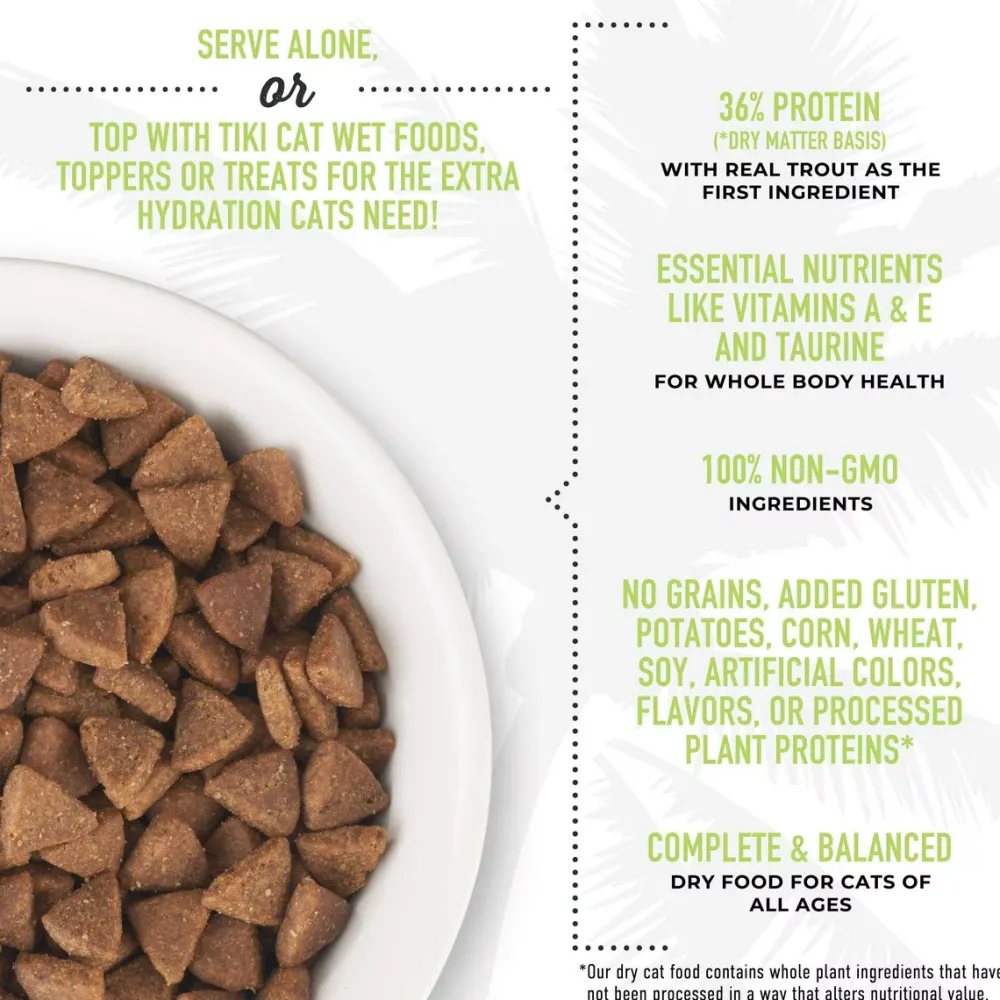 Hot Born Carnivore Indoor Trout & Menhaden Fish Dry Food Dry Cat Food