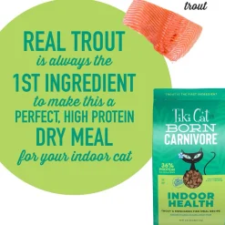 Hot Born Carnivore Indoor Trout & Menhaden Fish Dry Food Dry Cat Food
