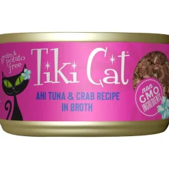 Best Can Ahi Tuna & Crab Recipe In Broth Wet Food Cans, Pouches, Tetra Paks, Etc.