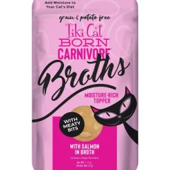 Outlet Pouch Broths Grain Free Salmon Wet Food Cans, Pouches, Tetra Paks, Etc.