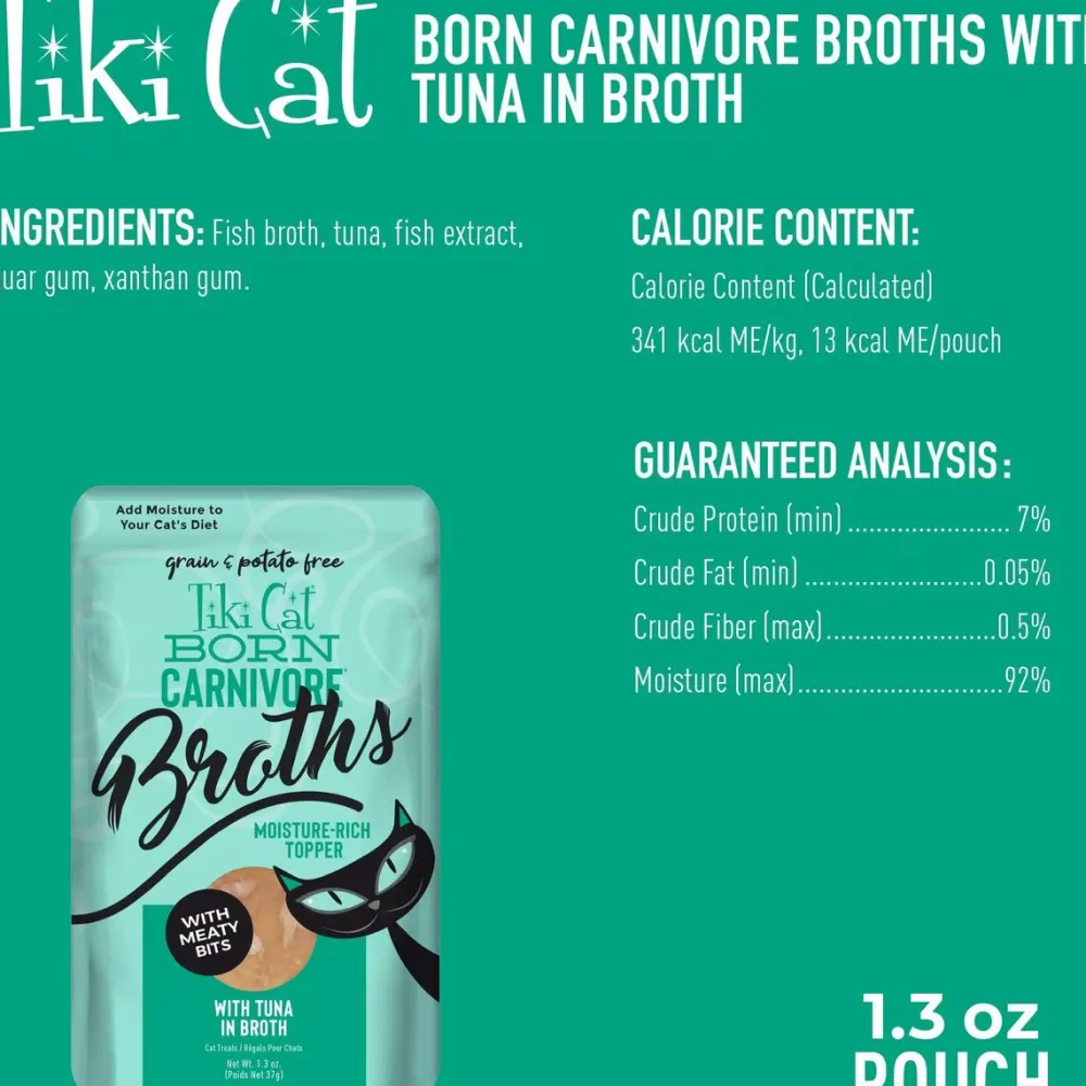 Fashion Pouch Broths Grain Free Tuna Wet Food Cans, Pouches, Tetra Paks, Etc.