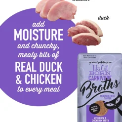 Fashion Pouch Broths Grain Free Duck & Chicken Wet Food Cans, Pouches, Tetra Paks, Etc.
