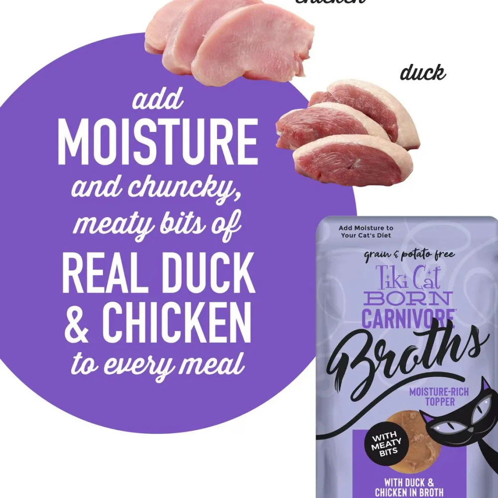 Fashion Pouch Broths Grain Free Duck & Chicken Wet Food Cans, Pouches, Tetra Paks, Etc.