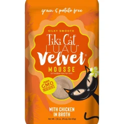 Fashion Pouch Velvet Mousse Chicken In Broth Wet Food Cans, Pouches, Tetra Paks, Etc.