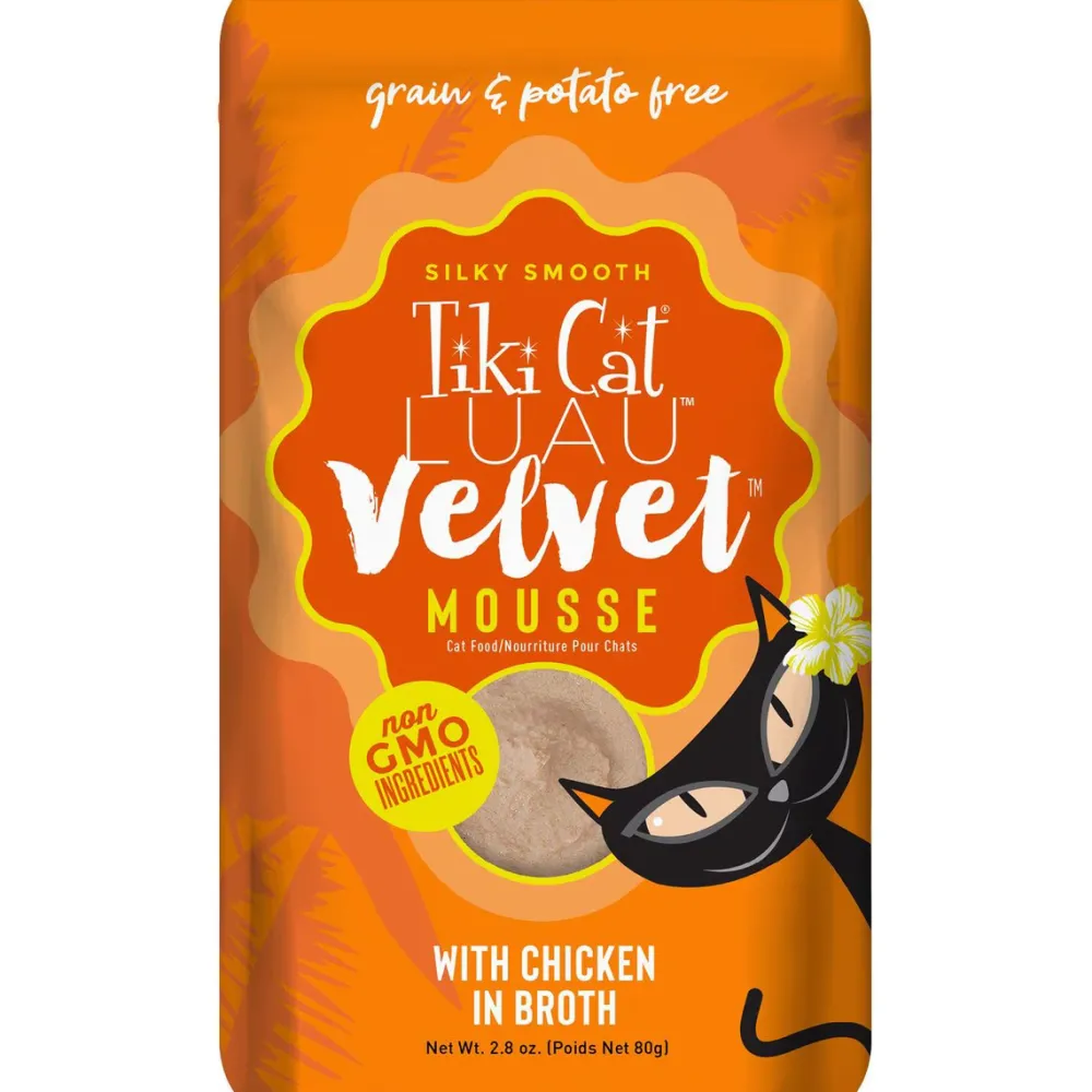 Fashion Pouch Velvet Mousse Chicken In Broth Wet Food Cans, Pouches, Tetra Paks, Etc.