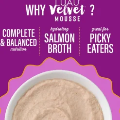 Sale Pouch Velvet Mousse Wild Salmon In Broth Wet Food Cans, Pouches, Tetra Paks, Etc.