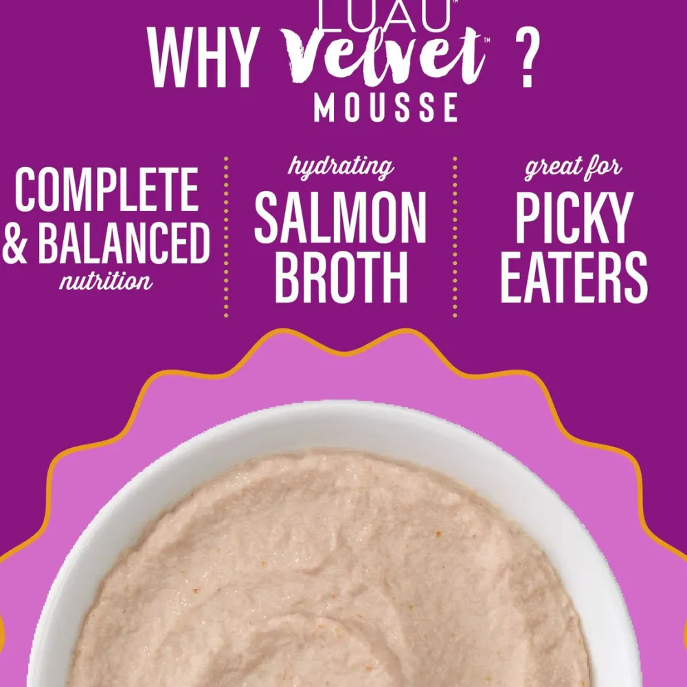 Sale Pouch Velvet Mousse Wild Salmon In Broth Wet Food Cans, Pouches, Tetra Paks, Etc.