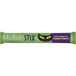 Clearance Stix Duck in Creamy Gravy Grain-Free Wet Cat Treat Treats Crunchy, Soft, Lickable, Etc.