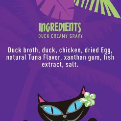 Clearance Stix Duck in Creamy Gravy Grain-Free Wet Cat Treat Treats Crunchy, Soft, Lickable, Etc.