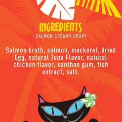 Outlet Stix Salmon in Gravy Grain-Free Wet Cat Treat Treats Crunchy, Soft, Lickable, Etc.