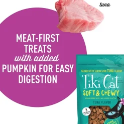 Fashion Treats Grain Free Soft & Chewy Tuna Treats Crunchy, Soft, Lickable, Etc.