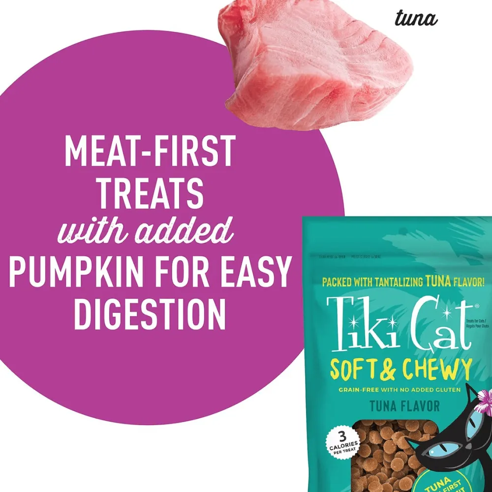 Fashion Treats Grain Free Soft & Chewy Tuna Treats Crunchy, Soft, Lickable, Etc.