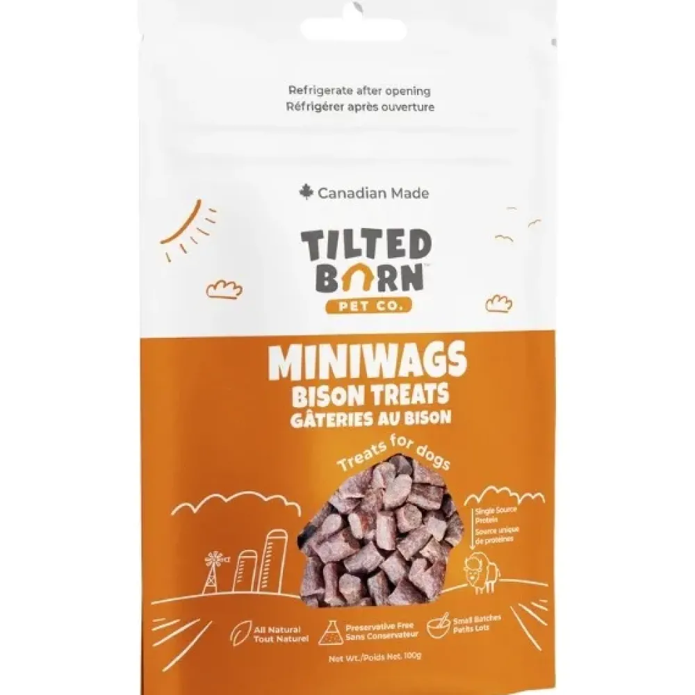 Clearance Canadian Bison Mini Wags Treats Treats & Chews