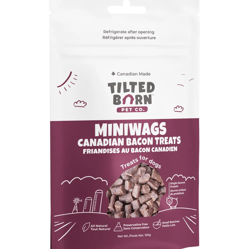 Best MiniWags Canadian Bacon Dog Treats Treats Treats & Chews