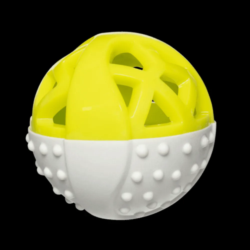 Clearance Catch N Squeak Rubber Ball Green Supplies Leashes, Collars, Beds, Flea & Tick, Etc. | Toys Interactive, Plush, Etc.