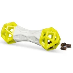 Outlet Flex N Squeak Rubber Toy Green Supplies Leashes, Collars, Beds, Flea & Tick, Etc. | Toys Interactive, Plush, Etc.
