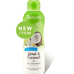 Sale Lime & Coconut Shed Control Shampoo Supplies Leashes, Collars, Beds, Flea & Tick, Etc.
