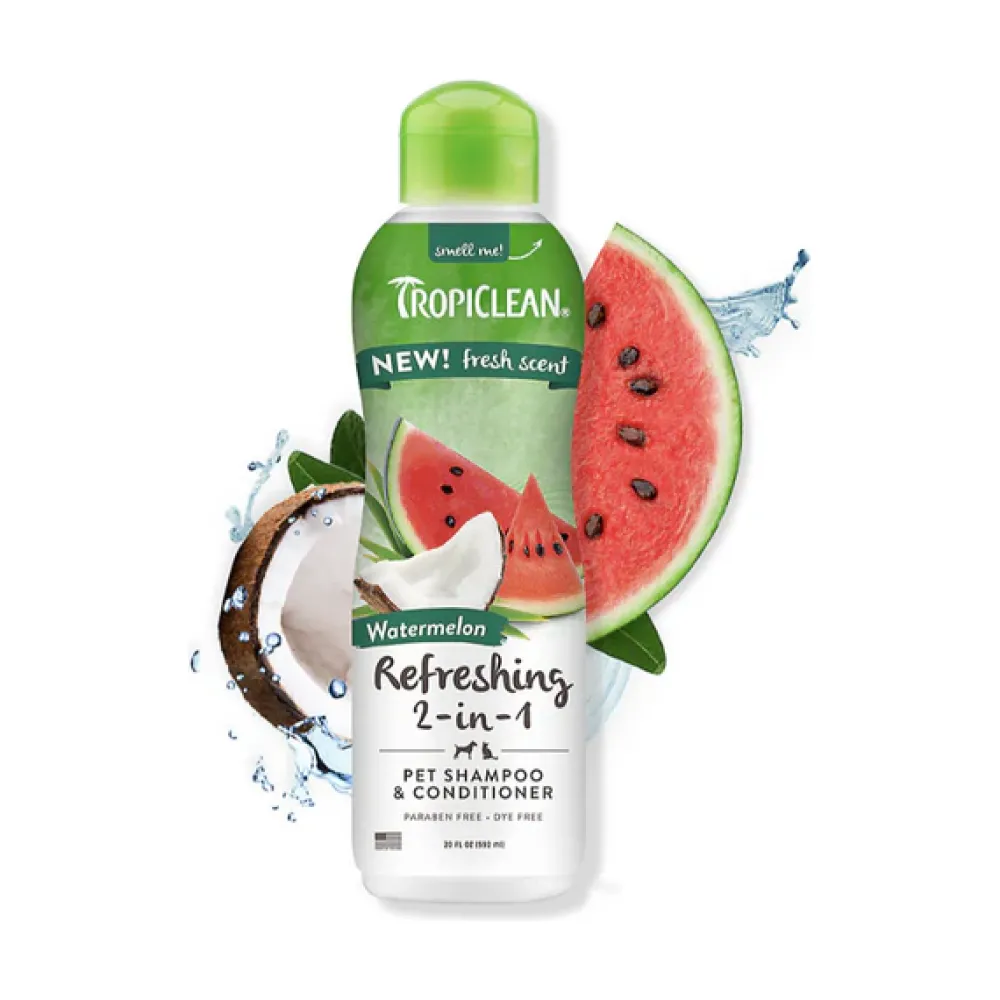 Sale Shampoo Watermelon 2 In 1 Supplies Leashes, Collars, Beds, Flea & Tick, Etc.