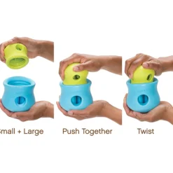 Clearance West Paw Zogoflex Toppl Green Supplies Leashes, Collars, Beds, Flea & Tick, Etc. | Toys Interactive, Plush, Etc.