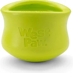 Clearance West Paw Zogoflex Toppl Green Supplies Leashes, Collars, Beds, Flea & Tick, Etc. | Toys Interactive, Plush, Etc.