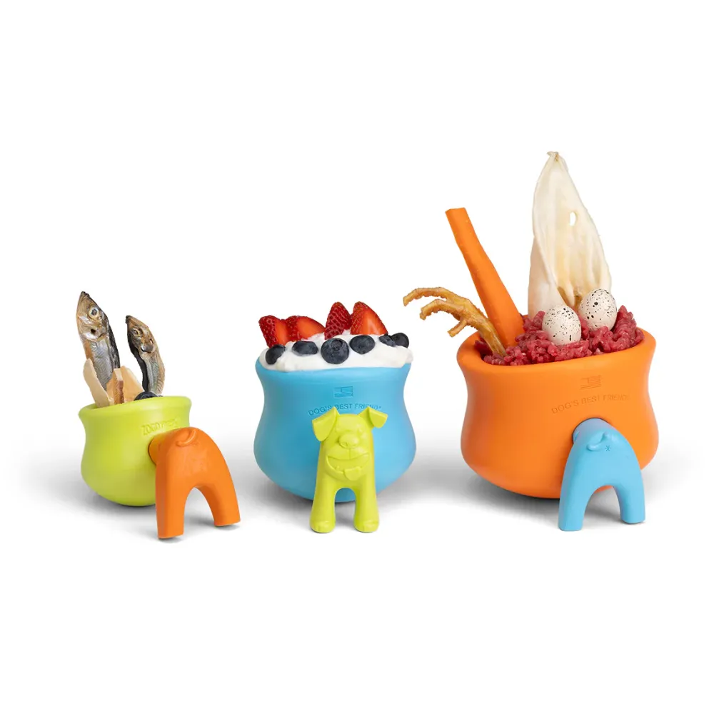 Online West Paw Zogoflex Toppl Stopper Tangerine 2 Pack Supplies Leashes, Collars, Beds, Flea & Tick, Etc. | Toys Interactive, Plush, Etc.