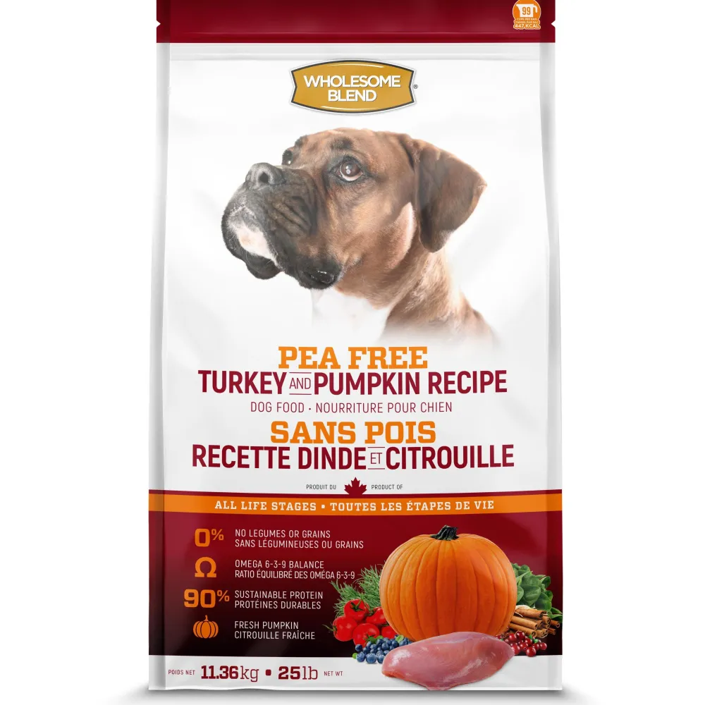 New All Life Stages Pea Free Turkey & Pumpkin Dog Food Food Dry, Wet, Freeze Dried, Etc.