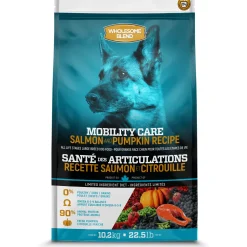 Outlet Dog Food Large Breed Mobility Care Salmon and Pumpkin Recipe Food Dry, Wet, Freeze Dried, Etc.