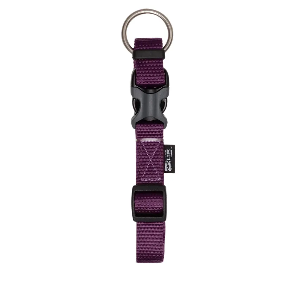 New Adjustable Nylon Dog Collar Royal Purple Supplies Leashes, Collars, Beds, Flea & Tick, Etc.