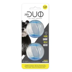 Best Duo Dog Toy Ball Glow In The Dark & Squeaker Supplies Leashes, Collars, Beds, Flea & Tick, Etc. | Toys Interactive, Plush, Etc.