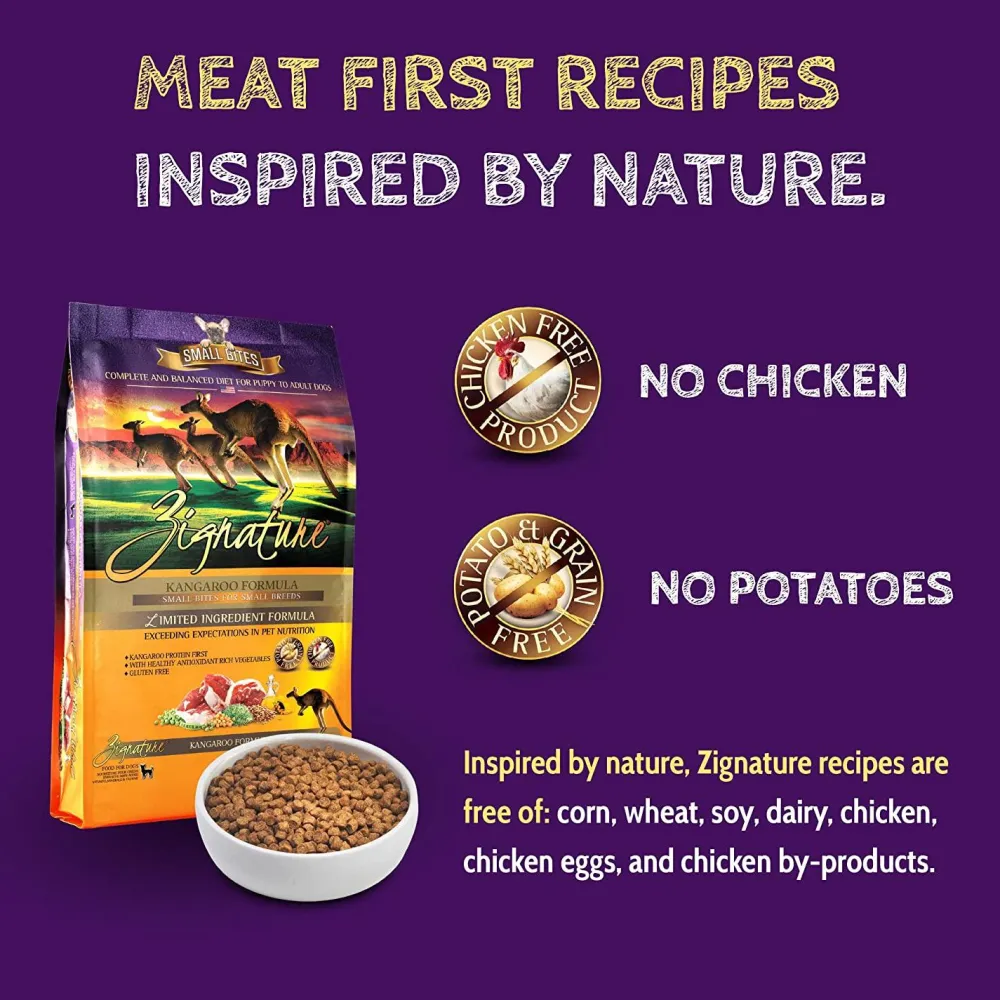 Clearance Limited Ingredient Formula Kangaroo Small Bites Food Dry, Wet, Freeze Dried, Etc.
