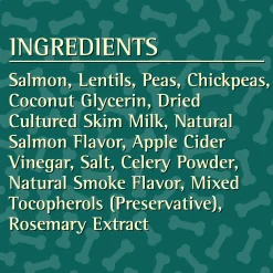 Fashion Salmon Formula Soft Moist Treats for Dogs Treats Treats & Chews