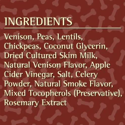 Discount Venison Formula Soft Moist Treats for Dogs Treats Treats & Chews