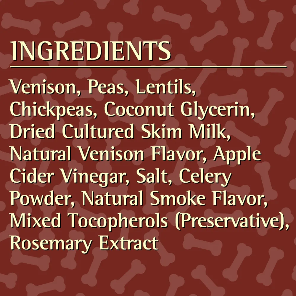 Discount Venison Formula Soft Moist Treats for Dogs Treats Treats & Chews
