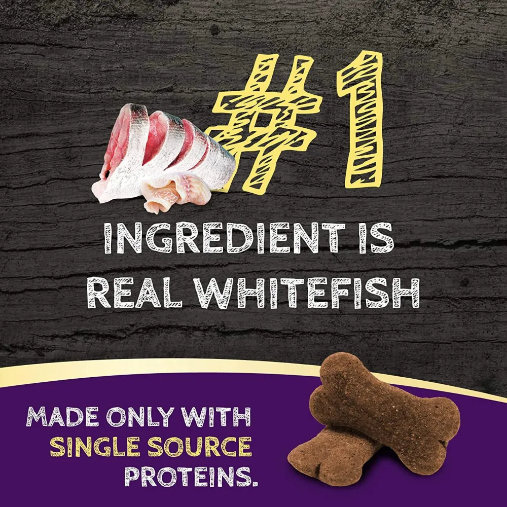 Clearance Whitefish Formula Biscuit Treats for Dogs Treats Treats & Chews