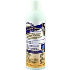 Fashion Double Action Flea & Tick Shampoo Supplies Leashes, Collars, Beds, Flea & Tick, Etc.